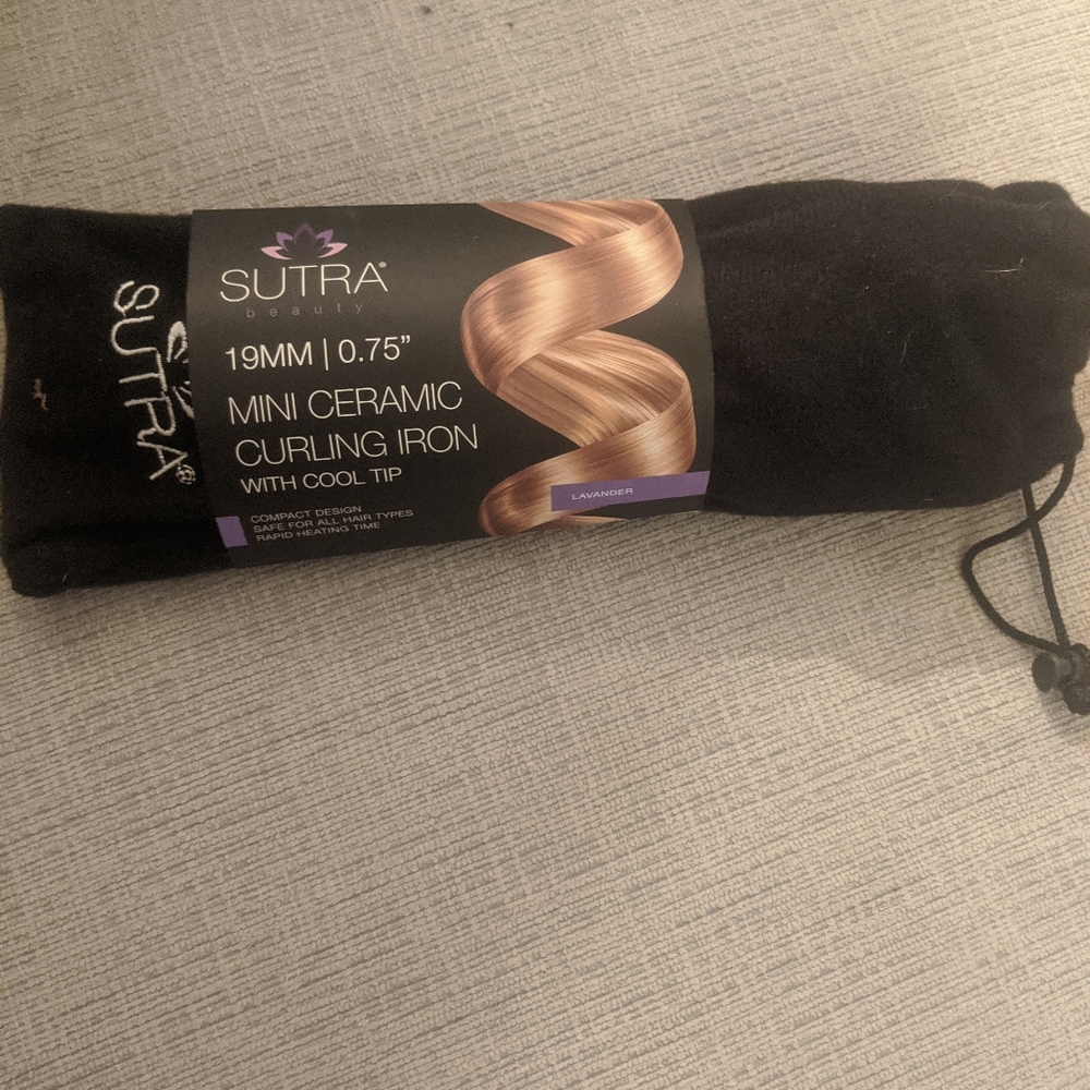 SUTRA Mini Ceramic Curling Iron with Colling tip